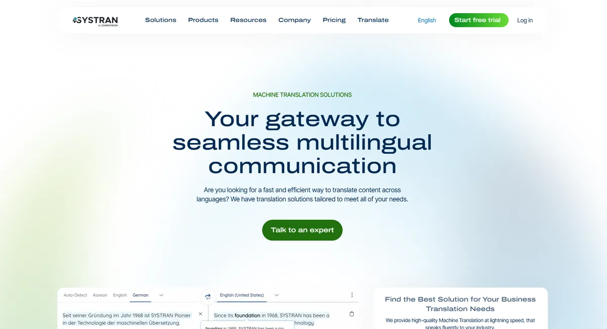 Logo SYSTRAN by ChapsVision